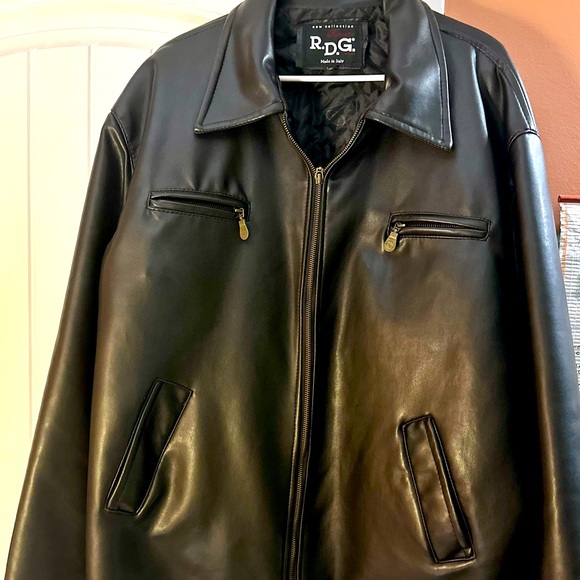 Other - New Collection R.D.G. Men’s Faux Leather Jacket XL